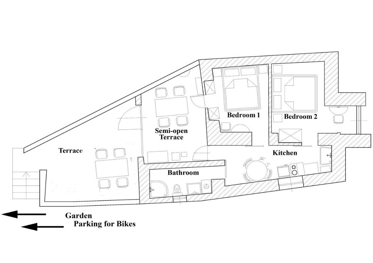 Apartment Alena With Terrace And Garden Center Jelsa Jelsa  Zewnętrze zdjęcie